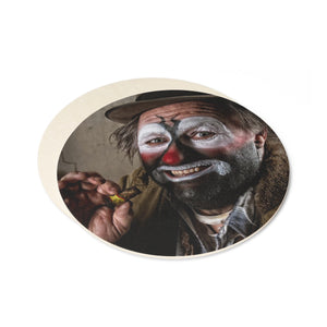 Clown (Have Fun), Round Paper Coaster Set - 6pcs