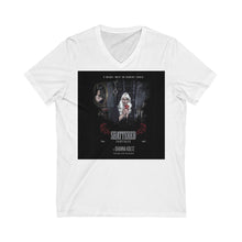 Load image into Gallery viewer, Shattered Fairytales Promo Unisex Jersey Short Sleeve V-Neck Tee