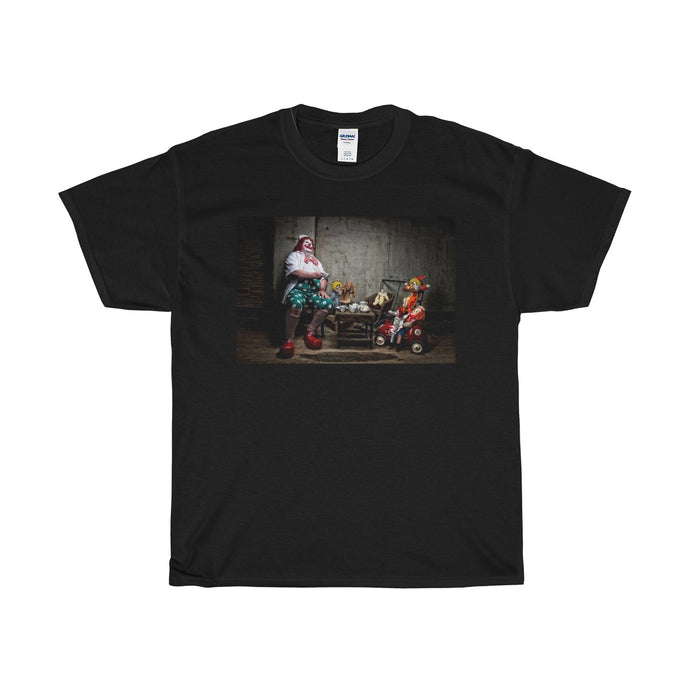 Tea Party Clown by Koltz, T Shirt.  