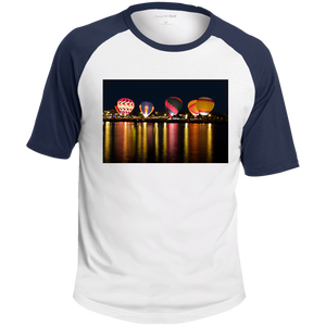 T201 Sport-Tek SS Colorblock Raglan Jersey