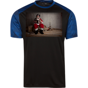 ST371 Sport-Tek CamoHex Colorblock T-Shirt
