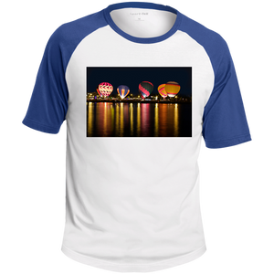 T201 Sport-Tek SS Colorblock Raglan Jersey