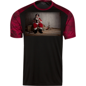 ST371 Sport-Tek CamoHex Colorblock T-Shirt
