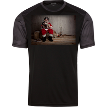 Load image into Gallery viewer, ST371 Sport-Tek CamoHex Colorblock T-Shirt