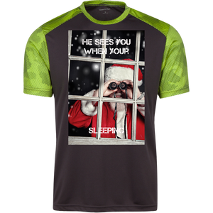ST371 Sport-Tek CamoHex Colorblock T-Shirt