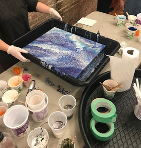 The Perfect Pour/ Painting Class With Shanna Koltz